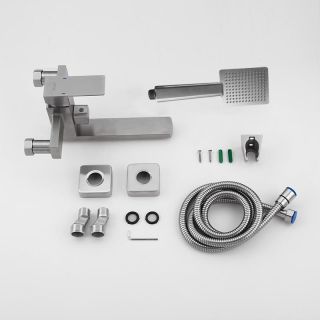 Смеситель для ванны и душа Frap F32802 Сатин